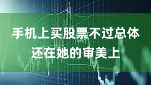 手机上买股票不过总体还在她的审美上