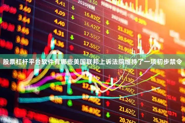 股票杠杆平台软件有哪些美国联邦上诉法院维持了一项初步禁令